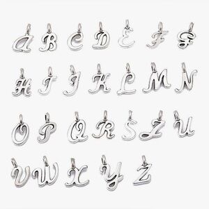 DIY Mini Letter Charms for Jewelry Making